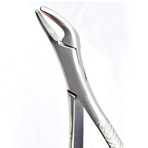 Forceps d'extraction dentaire manuels professionnels de haute qualité en acier inoxydable, poignée ergonomique, certifiés CE, pour chirurgie dentaire - Product Image 4