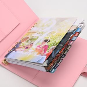 2026 suministro de fábrica cubierta de cuero duradera <span class=keywords><strong>calendario</strong></span> Carpeta de anillo recargable mensual divisor planificador uso escolar Oficina al por mayor - Product Image 5