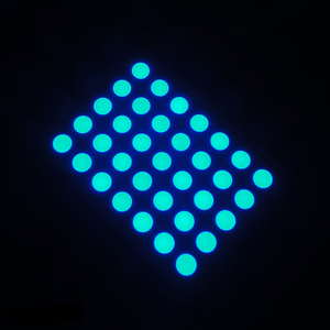 Matrice a <span class=keywords><strong>LED</strong></span> 5x7 da 2,54mm Houkem-10057-a/bb Monocolore Catodo Comune - Product Image 4