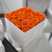 Roses éternelles personnalisées en boîte, directement de l'usine, cadeau pour la fête des mères, décoration de mariage