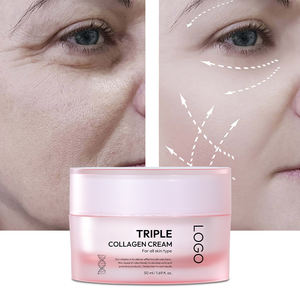 Custom Boosts Elasticity Hydrating Face <b>Cream</b> Shea Butter Firming Triple Collagen <b>Cream</b> - Product Image 1