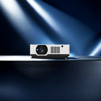 Projecteur 3LCD VLK600 4K 6000LM à haute luminosité et haute résolution pour cartographie laser 3D en extérieur, portable, pour usage professionnel et éducatif