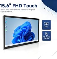 PC industriel tout-en-un 15', 8 Go de RAM DDR4 et un SSD M.2 de 128 Go pour la surveillance de la production et la collecte de données