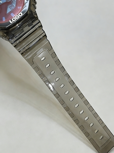 Montre-bracelet pour homme, luxe, saphir, acier inoxydable, étanche, tourbillon mécanique, mouvement tourbillon volant - Product Image 3