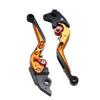 Levier d'embrayage et de frein pliable réglable pour moto Levier d'embrayage de frein télescopique pliable pour pièces de rechange