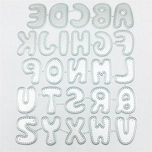 DIY Letter Metal Carbon Steel Die for Engraving Carved Christmas Digital Printing Paper Craft Embossing <strong>Etching</strong> Cutting <strong>ARMOUR</strong> - Product Image 5