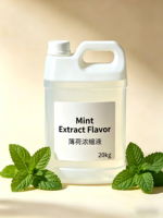 Concentré de menthe poivrée 100% pur, qualité alimentaire, extrait de menthe soluble dans l'eau, arôme de menthe, extrait de menthe poivrée