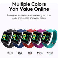 Livraison gratuite fabricant de marque smartwatch 116 plus montre Fitness montre Tracker