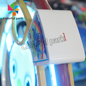 Le nouveau parc de jeux est excitant et amusant, simulant une conduite routière sûre et une voiture Leba à pièces pour 2 personnes - Product Image 5