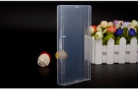 Boîtes à gâteaux rectangulaires transparentes en plastique PP, vente en gros d'usine, emballage alimentaire recyclable, pièces de stockage, logo personnalisé accepté
