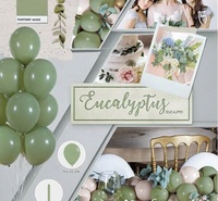 Vente en gros d'usine 5 pouces 10 pouces 12 pouces 18 pouces 36 pouces Eucalipto Eucalyptus ballons en latex de sable blanc anniversaire globos en latex