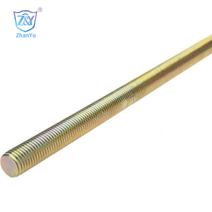 <span class=keywords><strong>Tige</strong></span> de filetage complet en acier au carbone A2-70 A4-70, acier inoxydable galvanisé, haute précision, DIN975 SS304 SS316 - Product Image 4