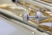 Quality BB Key Euphonium with Gold Lacquer Finish 3+1 Pistons Portable Design Hard Case Included