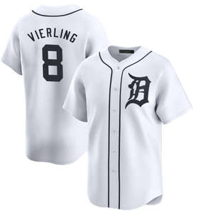 Celana Baseball Putih Edisi Terbatas Detroit Home Pria 2025 Ukuran Besar Kustom 100% Poliester Cepat Kering Bernapas Jahitan Bordir - Product Image 1