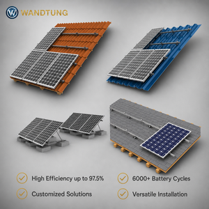 Système solaire hors réseau 50 kW, kit hybride intelligent PV 70 kW 100 kW, solution d'alimentation pour ferme, système solaire hors réseau, système solaire PV domestique - Product Image 6