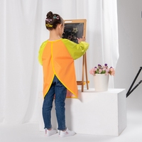 Tablier de peinture pour enfants personnalisé en gros Jardin d'enfants rose bleu ciel imperméable à l'eau pour enfants