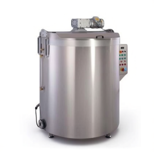 Schokoladen-Ruhelagerungs- und -Vorratstank aus Edelstahl mit Doppelmantel, 2500 kg Kapazität, Industriemaschine mit Temperaturregelung - Product Image 2