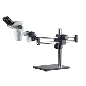 Dagong Jewelry Tools 6.7X-45X Double Flexible Arm Zoom Stereo Microscope