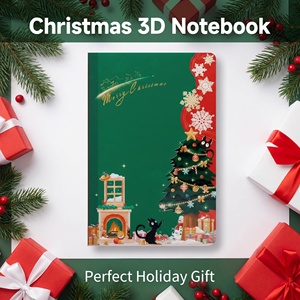 Cuaderno de Tapa Dura Personalizado OEM ODM, Regalo de Navidad con Logotipo, Muestra Gratuita Disponible - Product Image 3