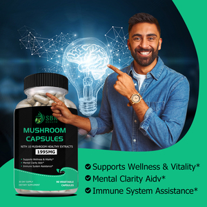 Hot Sale Mushroom Capsules with Boosts Energy Dietary <b>Supplement</b> Health Promotes Nrain Cognition Wellness Assistance Boosts - Product Image 6