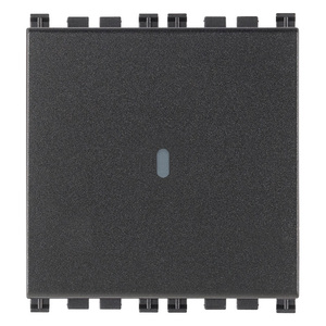 <b>Push</b> <b>Button</b> <b>Switch</b> 1P NO 10A Axial 2M Grey 5.1x4.8x5.3mm - Product Image 1