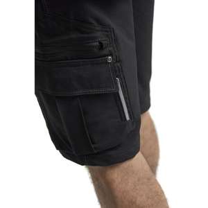 BLAKLADER - 198716449900C50 Craftsman <b>shorts</b> in 4-way <b>stretch</b> without nail pockets X1900 Black - EAN 7330509688458 <b>WORK</b> TROUSERS - Product Image 5