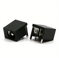 Conector de enchufe de CC de 5,5mm SMT/SMD/PCB con conector hembra de 3 pines 5,5*2,1/2,5mm 5521/5525 conector de alimentación de CC de 3 pines de hierro/cobre
