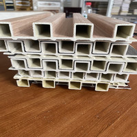 Nouveau design de panneaux muraux décoratifs intérieurs en PVC stratifié WPC pour le salon