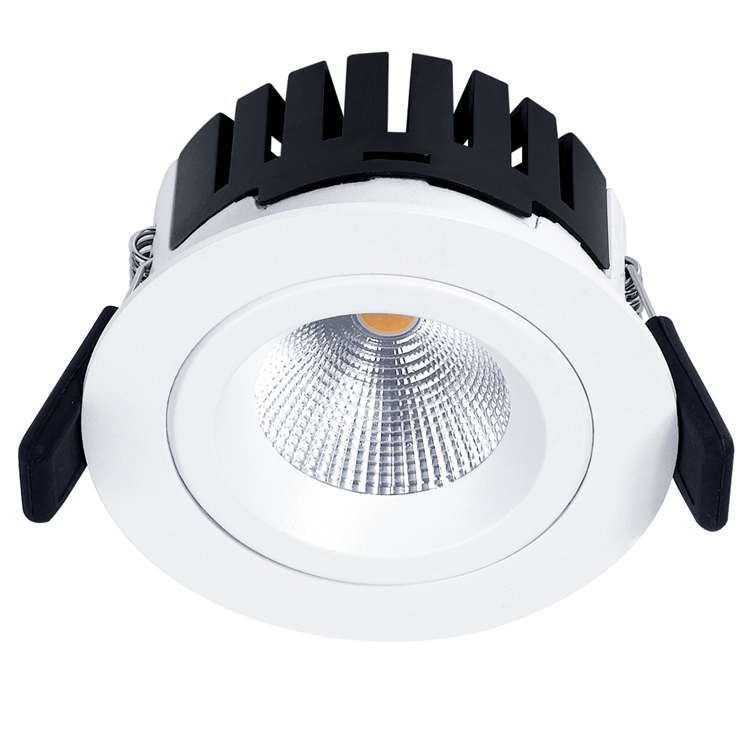 Empotrable led barato luz de techo downlight incluyendo Conductor Comercial para proyecto