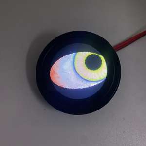 8 modelo de Ojos de demonio LED accesorios de luz de coche multicolor parpadeante dinámico ojos del diablo nueva condición - Product Image 5