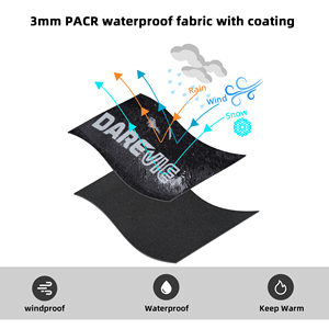<span class=keywords><strong>Cubrezapatillas</strong></span> de <span class=keywords><strong>Ciclismo</strong></span> Darevie para Invierno, de <span class=keywords><strong>Neopreno</strong></span>, Impermeables, Resistentes al Viento, Cálidos, para Bicicleta de Carretera - Product Image 6