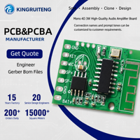 Module d'amplificateur audio basse consommation PCBA XRT-M625, carte en cuivre de 1 oz pour l'électronique domestique