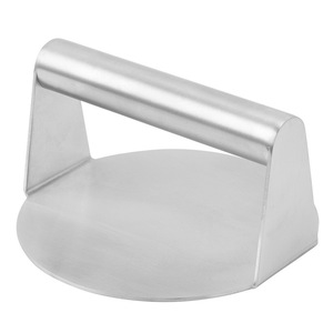 304 thép không gỉ Hamburger thịt Báo Chí Khuôn Tấm Nhà Bếp Thông tư tay Báo Chí - Product Image 1