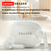 Erazer Xt69 Pro TWS Casque sans fil HiFi Qualité sonore Compact 5.4 pour Bluetooth Confortable Ear Fit AI Translation Version JL