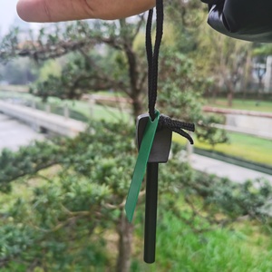 Listo para enviar Arrancador de fuego <span class=keywords><strong>Camping</strong></span> Emergencia al aire libre Flintstones Magnesio Flint Fire Starter - Product Image 4