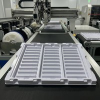 Plateau en blister multi-matériaux PET ABS PP PS, thermoformage personnalisé pour l'emballage de protection des pièces électroniques de précision