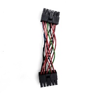 Cable Adaptador Convertidor de Energía de 4 Pines a Doble SATA de 15 Pines para Disco Duro HDD SSD, Cable de Alimentación para PC