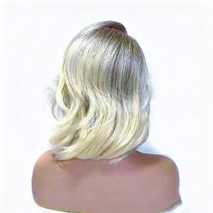 Perruques Lace Front Haute Température avec Raie Latérale, <span class=keywords><strong>Cheveux</strong></span> Longs Bouclés, <span class=keywords><strong>Frange</strong></span> Inclinée, Ligne de <span class=keywords><strong>Cheveux</strong></span> Naturelle, Sans Colle, Résistantes à la Chaleur - Product Image 4
