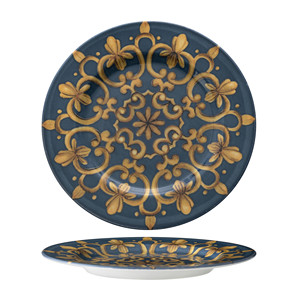 Plato de Cena Saturnia Royal Print Ischia 28 cm para Restaurante, Hotel, Suministros al por Mayor, Vajilla al por Mayor - Product Image 1