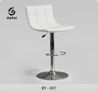 Tabourets de bar modernes en acier inoxydable pour bar à domicile et usage hôtelier, bancs de salle à manger d'extérieur