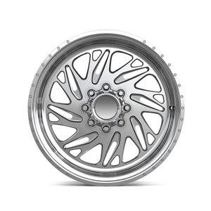 Rines de Plato Profundo, Ruedas Forjadas de 20-26 Pulgadas, 6x139.7, CB 78.1, Brillantes, Personalizadas para Camioneta GMC Sierra 1500/2500HD/3500HD, Camioneta de Servicio Pesado - Product Image 3