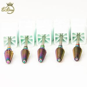 标志定制F <span class=keywords><strong>M</strong></span> C XC 2XC锥形圆顶安全专业碳化钨Efile彩虹龙卷风钉子毛刺钻头 - Product Image 4