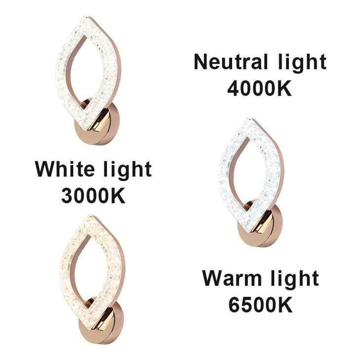 OEM/ODM LED Modern Bedside Background Wall Lighting Acrylic Dimmable Led Wall Lamp