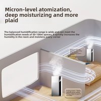 Humidificateur purificateur à ultrasons à atomisation automatique à humidité constante 130W 20L pour usage domestique et hôtelier avec télécommande tactile