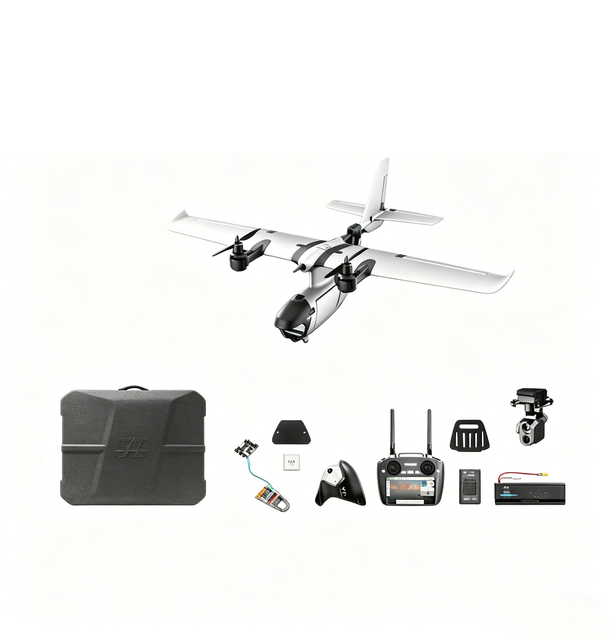 Professional Firefly VTOL Vertical Remote Control Aerial Photography 4K Dual 4K Night Vision Camera 10-15KM FPV Fixed Wing drone