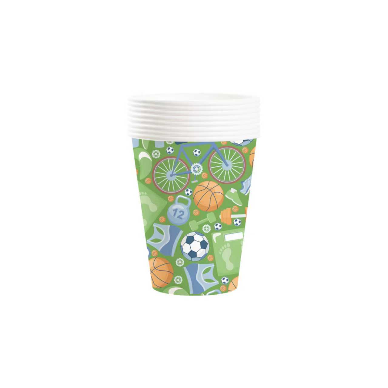 Vaso de papel de 9 oz * 8 unidades