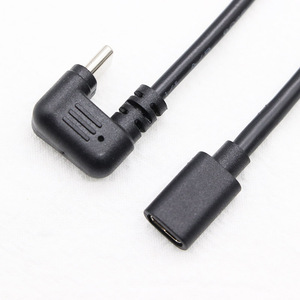 90 grados en forma de U USB C a Micro USB Cable tipo C macho a Micro USB hembra Adaptador convertidor Cable de carga - Product Image 1