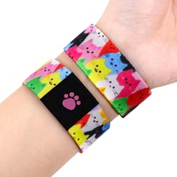 Bracelet en tissu RFID NFC 13,56 MHz, bracelet personnalisé tissé pour événements, concerts, festivals, contrôle d'accès et paiement sans argent liquide