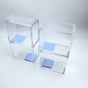 Protection Acrylique Etb, Boîte Acrylique Empilable, Étui Acrylique |   Boîte transparente anti-UV à fermeture magnétique pour collection de cartes Pokémon ETB - Product Image 4