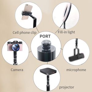 מעמד מיקרופון מקצועי לאולפן, מתכוונן, עם זרוע בום, לשידור חי והקלטות קוליות - Product Image 5